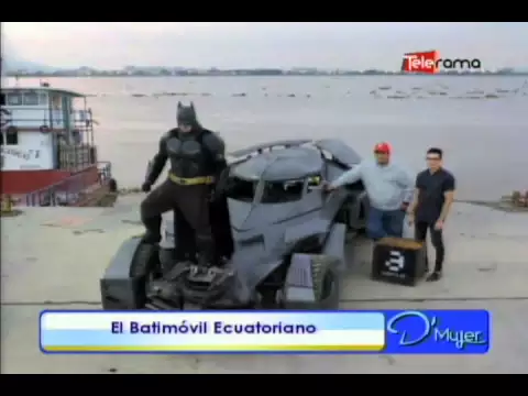 El Batimóvil ecuatoriano