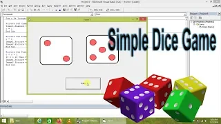dice game in visual basic vb tutorial