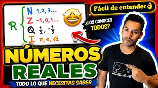 ✅​PROPIEDADES de los NÚMEROS REALES | 𝙀𝙭𝙥𝙡𝙞𝙘𝙖𝙙𝙤 𝙚𝙣 10 𝙢𝙞𝙣𝙪𝙩𝙤𝙨 😎​🫵​💯​| ARITMÉTICA