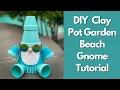 DIY Clay Pot Gnome pot Decor
