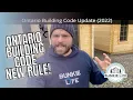 Ontario Building Code Change 15m 161 sq ft Rule for Sheds Bunkies
