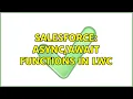 Salesforce functions in LWC 2 Solutions