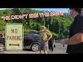 I m NEVER coming back to this D MN place Illegal Parks Winching