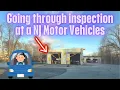 Fred Drives - I take my car for a NJ Motor Vehicle Inspection Paramus DMV Vlog