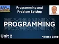 PPS Unit 2 Nested Loop