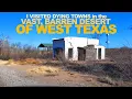Dying Towns In The Empty Desert Of West TEXAS - Also Dinner At An Amazing El Paso Restaurant