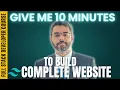 Can You Create a Complete Website in Just 10 Minutes with Tailwind CSS Build a Website in 10 Min