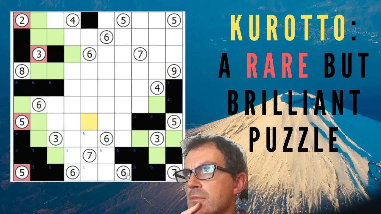 Kurotto:  A Rare But Brilliant Puzzle