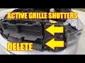 How To Remove the Active Grille Shutters from a RAM 1500