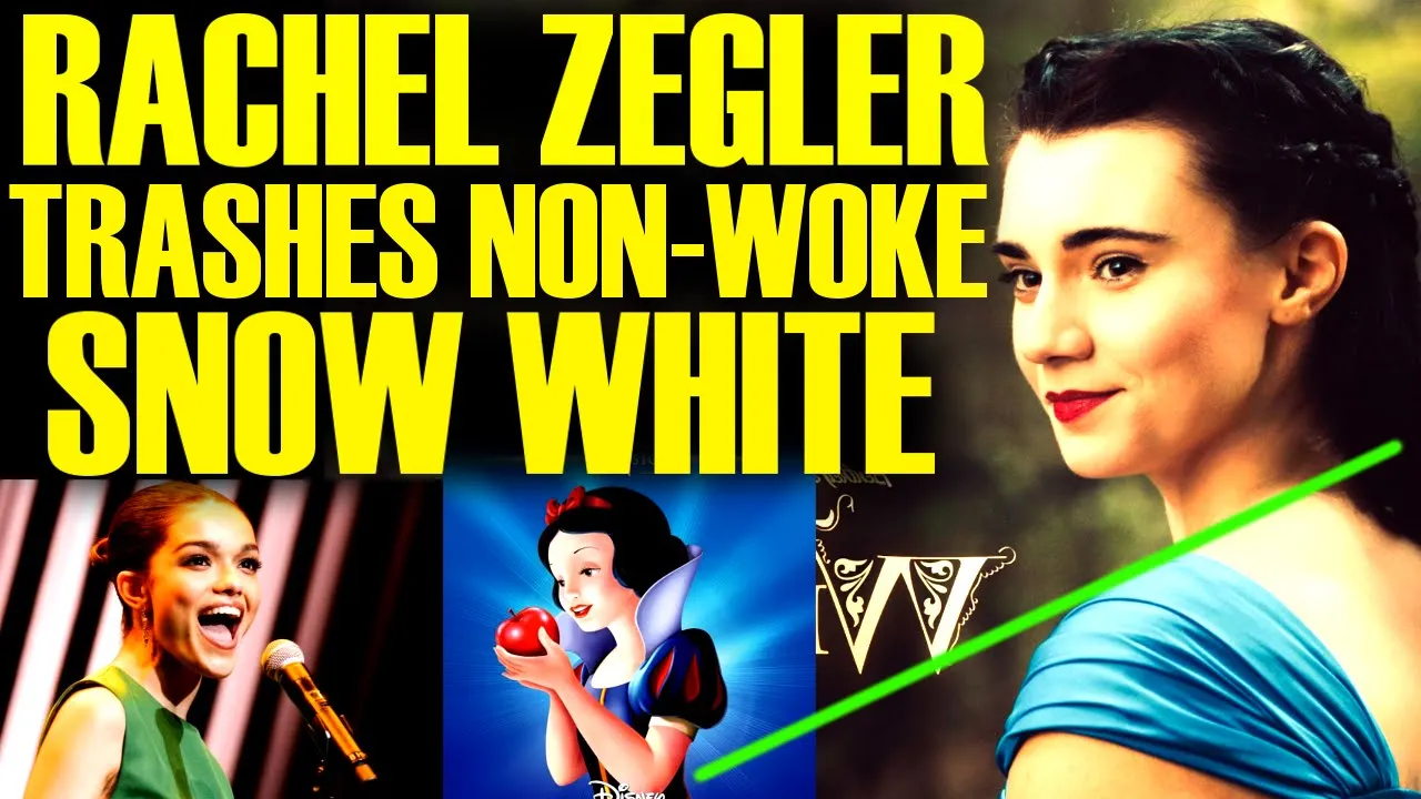 Rachel Zegler TRASHES NON-WOKE SNOW WHITE BY THE DAILY WIRE Starring Brett Cooper! Disney Loses It