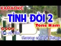 Download Lagu Tình Đời 2 ( Em Có Còn Thương Nhớ Gì Không ) Karaoke Nhạc Sống Tone Nam - Tình Trần Organ