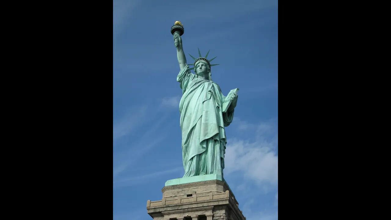 New York USA 4K scenic relaxation video with peaceful music