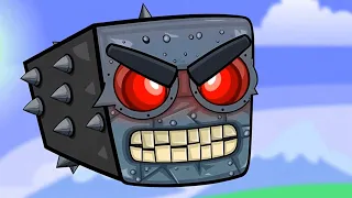 Red Ball Animation | Red Ball Takes on 100 Ninja Boxes in EPIC Jungle Battle