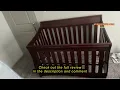 Review Delta Children Bentley S Series 4-in-1 Crib Black Cherry Espresso