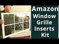 Peel Stick Window Grids from Amazon Window Grille Inserts Kit Self-Adhesive Peel Stick