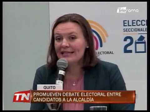 Promueven debate electoral entre candidatos a la alcaldía