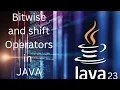 Bitwise and Shift Operators in Java