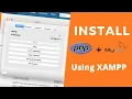 Install PHP and MySQL using Xampp on Mac
