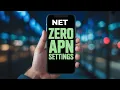 NetZero APN Settings - 3G 4G 5G Access Point Name Configuration