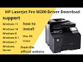 HP LaserJet Pro M200 Driver Download and Setup Windows 11 Windows 10 Mac 13 Mac 12 Mac 11