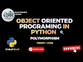 Polymorphism in Python Explained Object-Oriented Programming OOP Made Easy