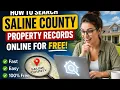 How to search Saline County property records online for free