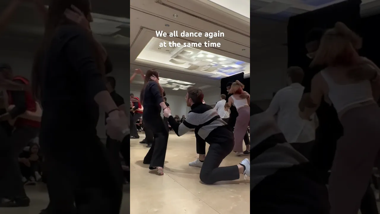 The more times you watch, the wilder it gets 🤣 | IG @keeriganr |  #westcoastswing #improv #dance