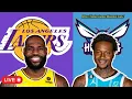 where to WATCH los angeles lakers vs Charlotte hornets - LIVE STREAM