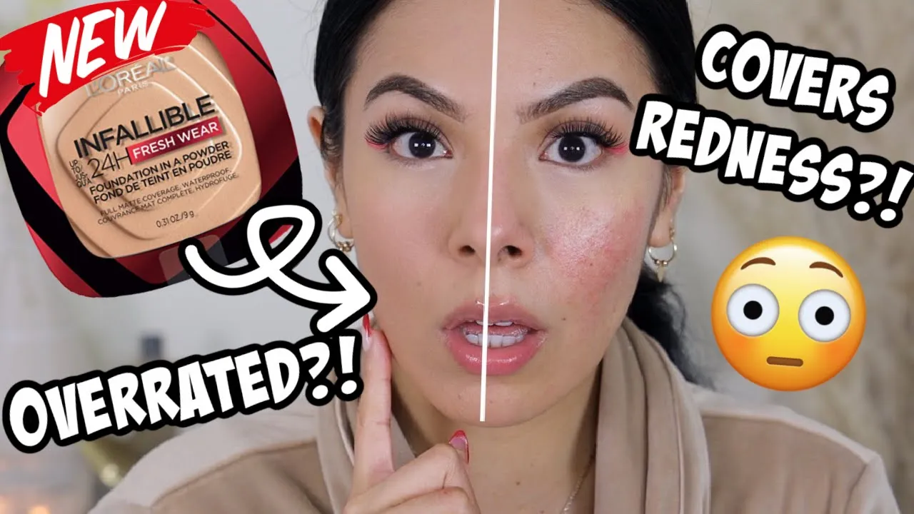 Hallo   Kembali dengan video battle foundation, keduanya dari brand L'oreal yg Infallible Fresh Wear. 