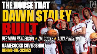 Dawn Staley Aliyah Boston Zia Cooke and Destanni Henderson are MARCH MADNESS READY SLAM 237 BTS