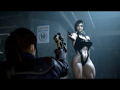 Download MP3 Resident Evil 2 Remake Ada Muscle Goddesss Costume /Biohazard 2 mod  [4K]