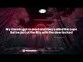 Tate McRae - think later (Clean - Lyrics)