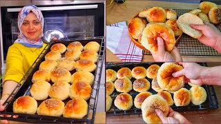 لو اول مرة تعمليه هتبقى استاذة فيه العجينة السحرية لكل انواع المخبوزات عيش كيزر طرى لأخر قطمة 