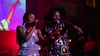 notjustok tv what happened between simi adekunle gold u0026 falz at 