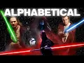 Star Wars but every word is in Alphabetical Order Phantom Menace all scenes