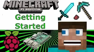 Minecraft Pi - Getting Started Hello World