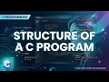 Structure of a C Program Explained Understand Every Line of C Code C Programming