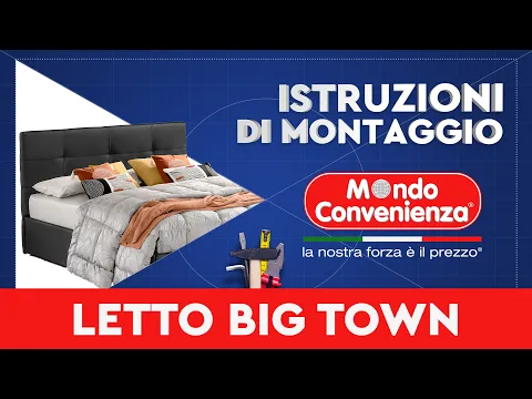 Download MP3 Istruzioni di montaggio: Letto Big Town | MONDO CONVENIENZA