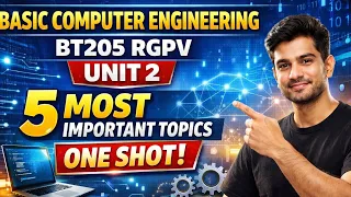 Basic Computer Engineering Unit 2 Most Important Questions One Shot