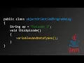 OOP with Java EP3 Variables And Data Types