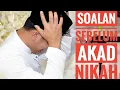 Lagu Soalan Tok Iman sebelum Akad Nikah
