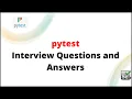Selenium Python Pytest Automation Interview Questions