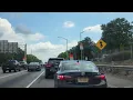 8K Typical Long Island Expressway 495 weekend traffic LIE 495 Long Island NY August 7 2022