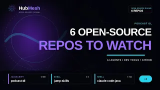 6 Open-Source AI Repos Worth Watching