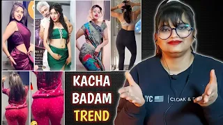 anjali arora roast kacha badam viral sofa ansari reels reaction sweet chilliz 