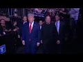 Donald Trump entrance at UFC 309 Jones vs Miocic in MSG 11 days after winning election