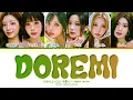 PURPLE KISS DOREMI (English Ver.) Lyrics (Color Coded Lyrics)