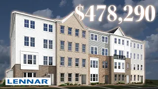 Lennar Ashberry Manassas VA Full Tour of the Harrington Wentworth Condos
