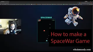 How to make a Space War Game using React Python