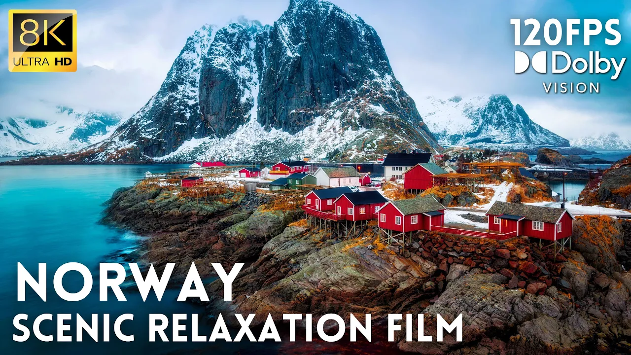 Norway Scenic Relaxation Film 8k Ultra HD 120FPS